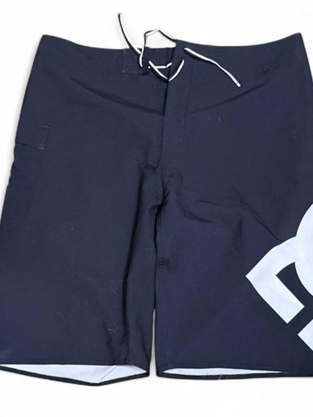 Y2K DC Logo Black Baggy Board Shorts
